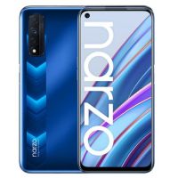 
Realme Narzo 30 supports frequency bands GSM ,  HSPA ,  LTE. Official announcement date is  May 18 2021. The device is working on an Android 11, Realme UI 2.0 with a Octa-core (2x2.05 GHz C