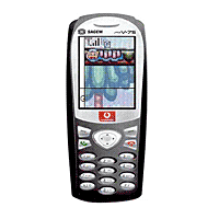 
Sagem MY V-75 besitzt das System GSM. Das Vorstellungsdatum ist  1. Quartal 2004. Das Gerät Sagem MY V-75 besitzt 4 MB internen Speicher.