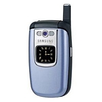 
Samsung E610 tiene un sistema GSM. La fecha de presentación es  primer trimestre 2004.