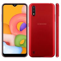 
Samsung Galaxy A01 supports frequency bands GSM ,  HSPA ,  LTE. Official announcement date is  December 2019. The device is working on an Android 10.0; One UI 2 with a Octa-core (4x1.95 GHz