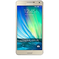 
Samsung Galaxy A7 supports frequency bands GSM ,  HSPA ,  LTE. Official announcement date is  January 2015. The device is working on an Android OS, v4.4.4 (KitKat) actualized v5.0.2 (Lollip