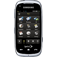 
Samsung M850 Instinct HD cuenta con sistemas CDMA y EVDO. La fecha de presentación es  Marzo 2009. El tamaño de la pantalla principal es de 2.6 pulgadas  con la resolución 320 x 48