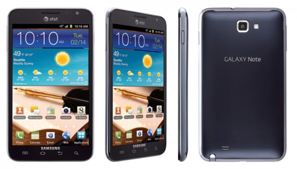 Samsung Galaxy Note I717 Galaxy Note SGH i717 - descripción y los parámetros