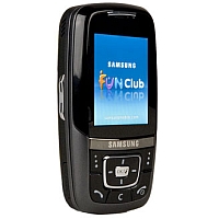 
Samsung D600 supports GSM frequency. Official announcement date is  first quarter 2005. Samsung D600 has 72 MB of built-in memory. The main screen size is 2.0 inches, 30 x 40 mm  with 240 x