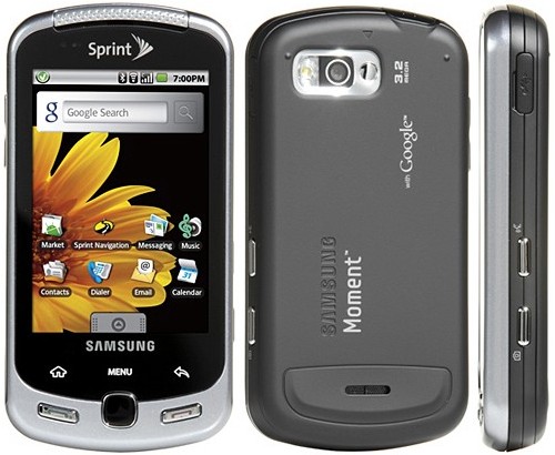 Samsung M900 Moment - description and parameters