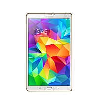 
Samsung Galaxy Tab S 8.4 nie posiada nadajnika GSM, nie może być używane jako telefon. Data prezentacji to  Czerwiec 2014. Zainstalowanym system operacyjny jest Android OS, v4.4.2 (KitKa