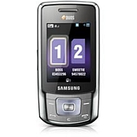 
Samsung B5702 tiene un sistema GSM. La fecha de presentación es  Febrero 2009. El dispositivo Samsung B5702 tiene 50 MB de memoria incorporada. El tamaño de la pantalla principal es
