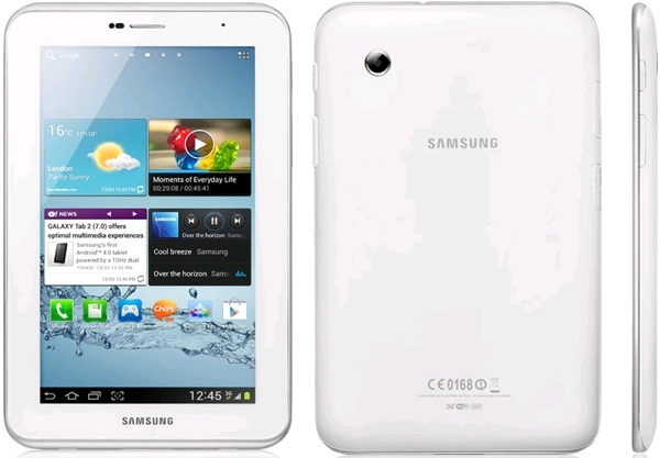 Samsung Galaxy Tab 2 7.0 P3100 - descripción y los parámetros