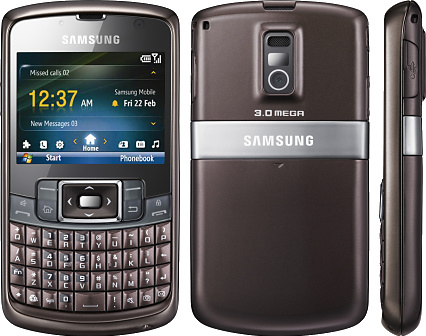 Samsung B7320 OmniaPRO - description and parameters