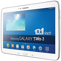 
Samsung Galaxy Tab 3 10.1 P5220 supports frequency bands GSM ,  HSPA ,  LTE. Official announcement date is  June 2013. The device is working on an Android OS, v4.2.2 (Jelly Bean) with a Dua