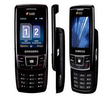 Samsung D880 Duos - description and parameters