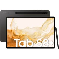 
Samsung Galaxy Tab S8+ supports frequency bands GSM ,  HSPA ,  LTE ,  5G. Official announcement date is  February 09 2022. The device is working on an Android 12, One UI 4.1 with a Octa-cor