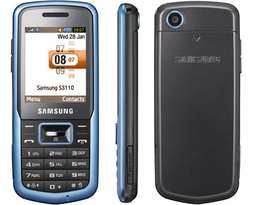 Samsung S3110 - descripción y los parámetros