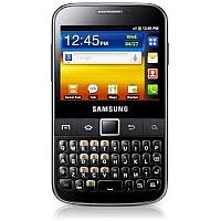
Samsung Galaxy Y Pro B5510 cuenta con sistemas GSM y HSPA. La fecha de presentación es  Agosto 2011. Sistema operativo instalado es Android OS, v2.3 (Gingerbread) y se utilizó el procesad