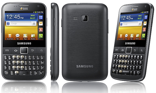Samsung Galaxy Y Pro Duos B5512 - descripción y los parámetros