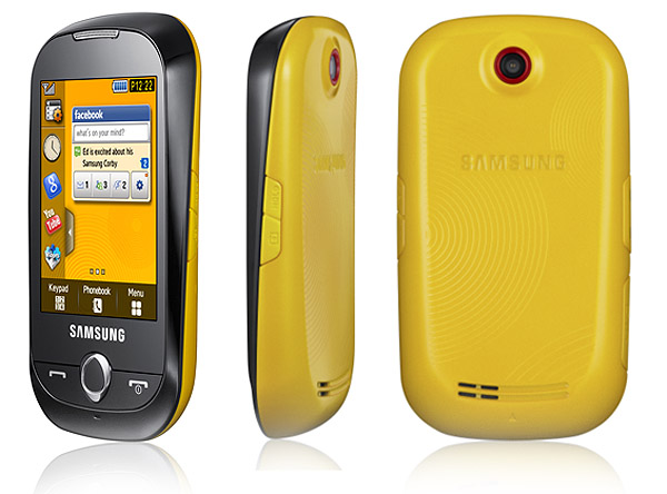 Samsung S3650W Corby - description and parameters