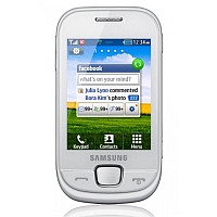 
Samsung S3770 supports frequency bands GSM and HSPA. Official announcement date is  August 2011. Samsung S3770 has 100 MB of built-in memory. The main screen size is 2.8 inches  with 240 x 