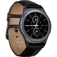 
Samsung Gear S2 classic doesn't have a GSM transmitter, it cannot be used as a phone. Official announcement date is  August 2015. The device is working on an Tizen-based wearable platform w
