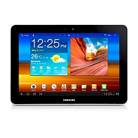 
Samsung P7500 Galaxy Tab 10.1 3G posiada systemy GSM oraz HSPA. Data prezentacji to  Marzec 2011. Wydany w Czerwiec 2011. Zainstalowanym system operacyjny jest Android OS, v3.1 (Honeycomb) 