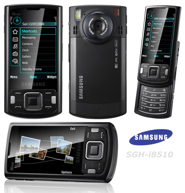 Samsung i8510 INNOV8 - description and parameters