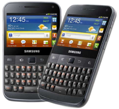 Samsung Galaxy M Pro B7800 - description and parameters