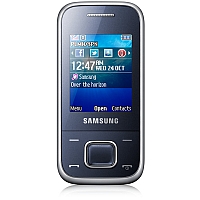 
Samsung E2350B tiene un sistema GSM. La fecha de presentación es  Marzo 2012. Se utilizó el procesador 208 MHz. El tamaño de la pantalla principal es de 2.0 pulgadas  con la resolu