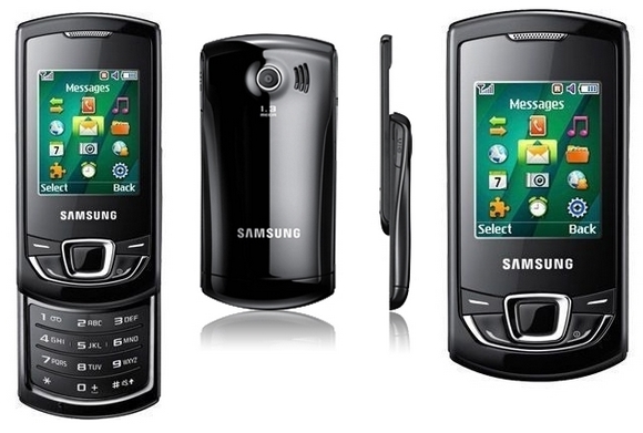Samsung E2550 Monte Slider E2550 Monte Slide - description and parameters
