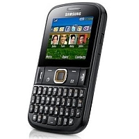 
Samsung Ch@t 222 supports GSM frequency. Official announcement date is  May 2011. The phone was put on sale in August 2011. Samsung Ch@t 222 has 43 MB of built-in memory. The main screen si