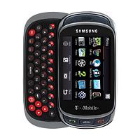 
Samsung T669 Gravity T supports frequency bands GSM and HSPA. Official announcement date is  June 2010. The device uses a 184 MHz Central processing unit. Samsung T669 Gravity T has 50 MB o