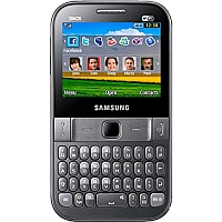 
Samsung Ch@t 527 cuenta con sistemas GSM y HSPA. La fecha de presentación es  Septiembre 2011. El dispositivo Samsung Ch@t 527 tiene 80 MB de memoria incorporada. El tamaño de la pa