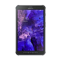 
Samsung Galaxy Tab Active nie posiada nadajnika GSM, nie może być używane jako telefon. Data prezentacji to  Wrzesień 2014. Zainstalowanym system operacyjny jest Android OS, v4.4.2 (Kit