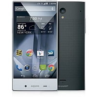 
Sharp Aquos Crystal supports frequency bands CDMA ,  EVDO ,  LTE. Official announcement date is  August 2014. The device is working on an Android OS, v4.4.2 (KitKat) with a Quad-core 1.2 GH