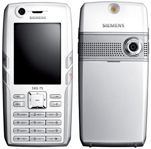 Siemens SXG75 - description and parameters