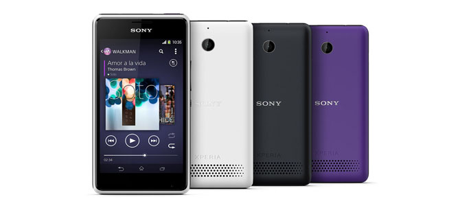 Sony Xperia E1 dual - description and parameters