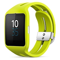 
Sony SmartWatch 3 SWR50 doesn't have a GSM transmitter, it cannot be used as a phone. Official announcement date is  February 2014. The device is working on an Android Wear OS with a Quad-c