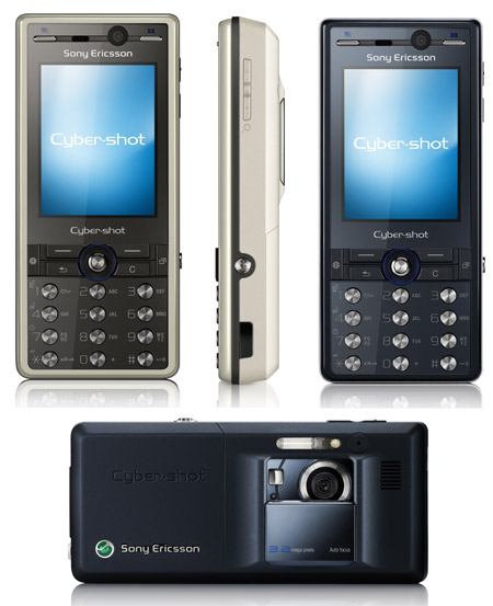 Sony Ericsson K810 - Beschreibung und Parameter