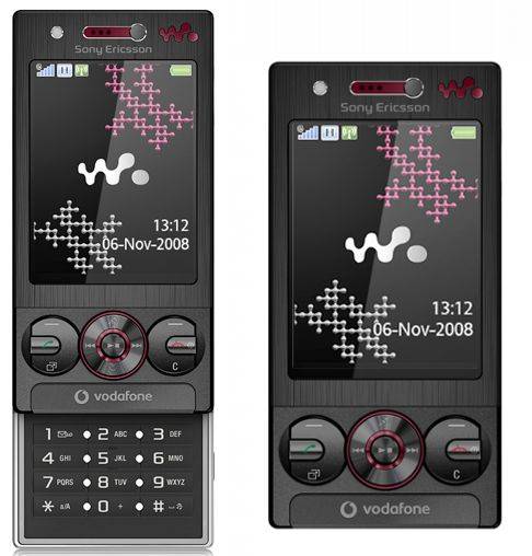 Sony Ericsson W715 W715 - Beschreibung und Parameter