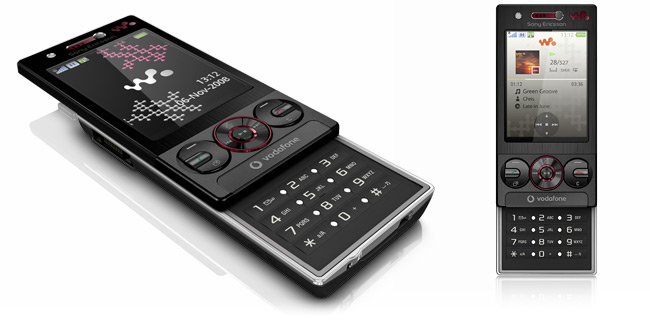Sony Ericsson W715 W715 - Beschreibung und Parameter