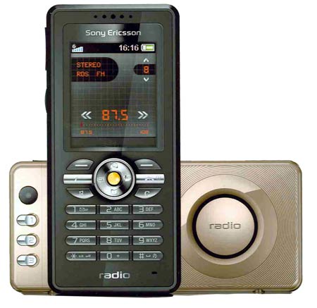 Sony Ericsson R300 Radio - Beschreibung und Parameter
