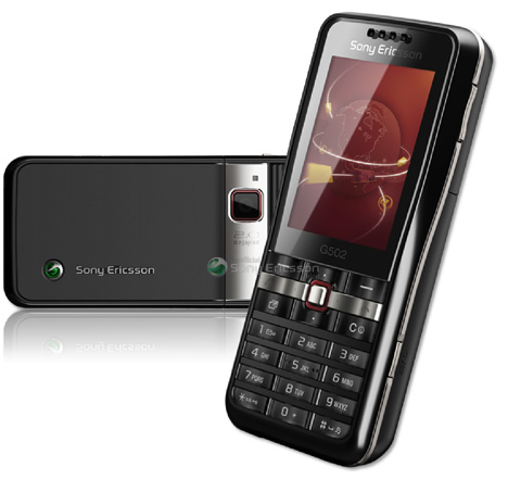 Sony Ericsson G502 G502 - Beschreibung und Parameter