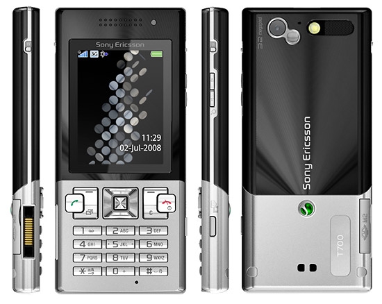 Sony Ericsson T700 - Beschreibung und Parameter