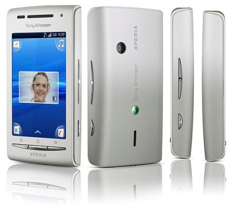 Sony Ericsson Xperia X8 E15i - description and parameters