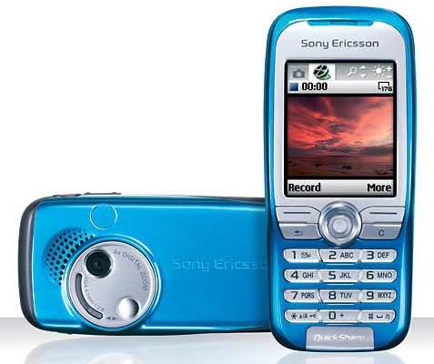 Sony Ericsson K500 - Beschreibung und Parameter