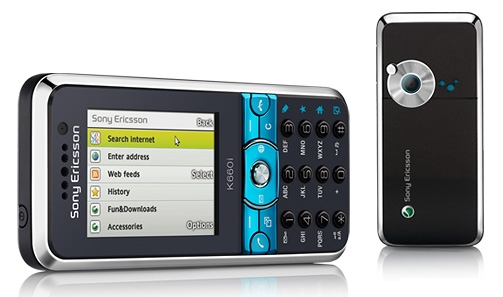 Sony Ericsson K660 - Beschreibung und Parameter