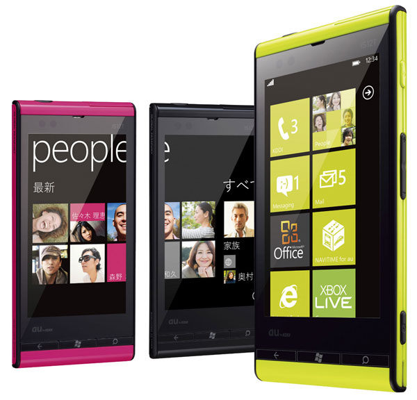 Toshiba Windows Phone IS12T - description and parameters