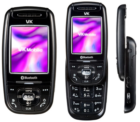VK Mobile VK4000 - description and parameters