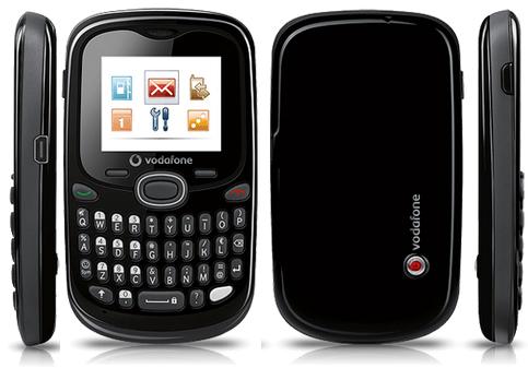 Vodafone 345 Text - descripción y los parámetros