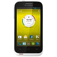 
Vodafone Smart III 975 supports frequency bands GSM and HSPA. Official announcement date is  2013. The device is working on an Android OS, v4.1 (Jelly Bean) with a 1 GHz Cortex-A9 processor