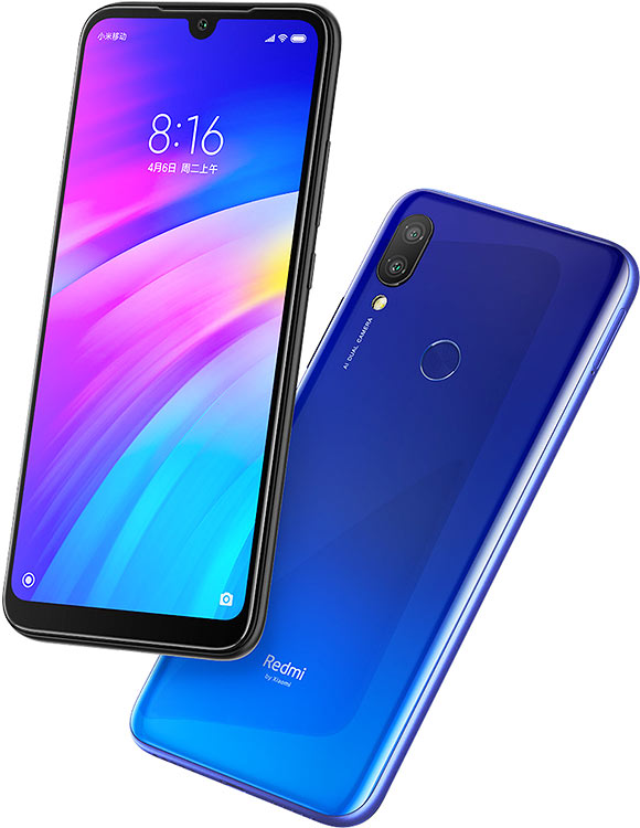 Xiaomi Redmi 7 M1810F6LI - descripción y los parámetros